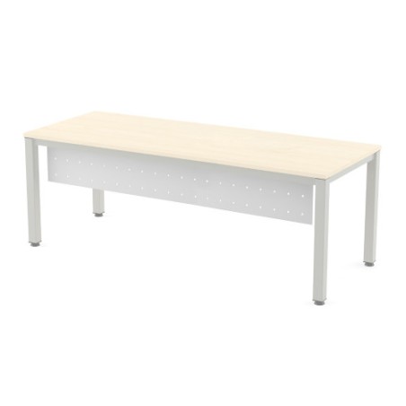 2849-FALDON METALICO BLANCO PARA MESA DE OFICINA SERIE EXECUTIVE, BLANCA Y TOTAL 200CM. ROCADA 2942W