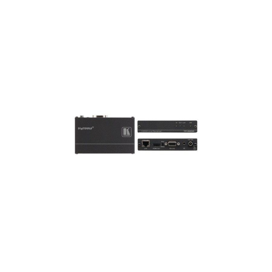 28514-Kramer Electronics TP-580R Receptor AV Negro