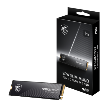28584-SSD MSI SPATIUM M560 PCIe 5.0 NVMe M.2 1TB