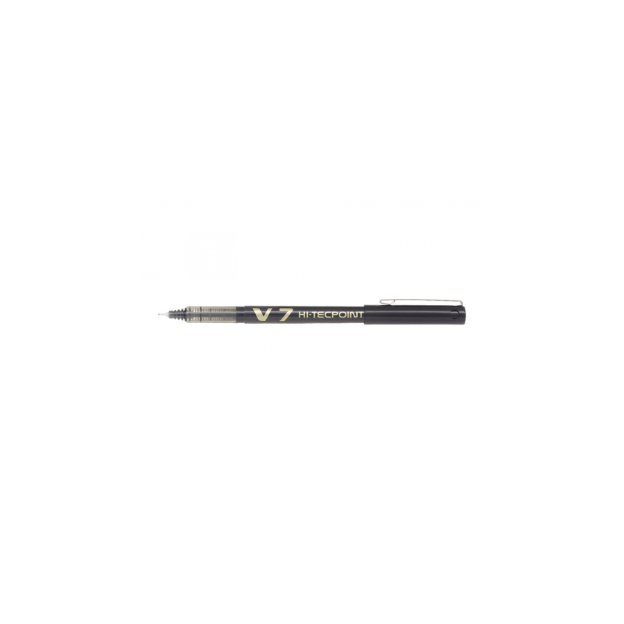286-BOLIGRAFO ROLLER TINTA LIQUIDA V7 NEGRO PILOT BX-V7-B