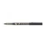 286-BOLIGRAFO ROLLER TINTA LIQUIDA V7 NEGRO PILOT BX-V7-B