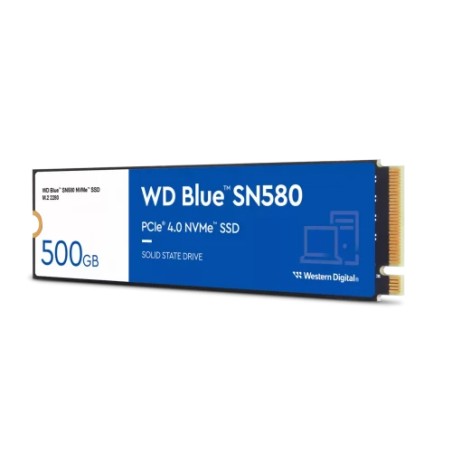 28631-Western Digital Blue SN580 M.2 500 GB PCI Express 4.0 TLC NVMe