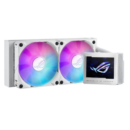 28634-ASUS ROG RYUJIN III 240 ARGB White Edition Procesador Sistema de refrigeracion liquida todo en uno 12 cm Blanco 1