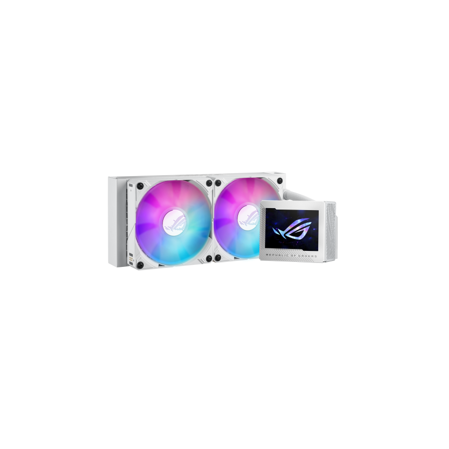 28634-ASUS ROG RYUJIN III 240 ARGB White Edition Procesador Sistema de refrigeracion liquida todo en uno 12 cm Blanco 1