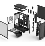 28646-FRACTAL CAJA MESHIFY 3 AMBIENCE PRO RGB BLACK TG LIGHT TINT