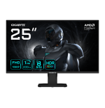 28695-GIGABYTE GS25F2 Monitor Gaming 25" FHD - 1920 x 1080, 200Hz, 1ms, 300 cd/m2, Display HDR 10, HDMI 2.0, DisplayPort