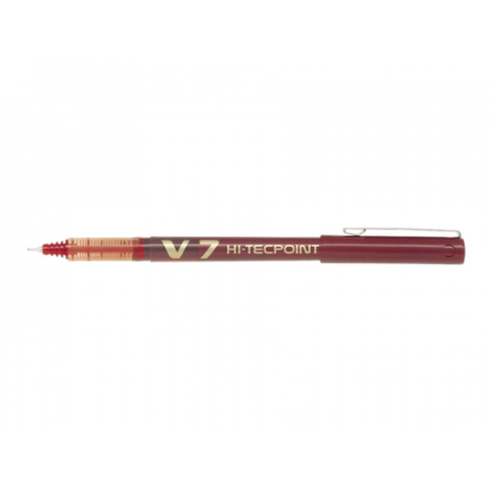 287-BOLIGRAFO ROLLER TINTA LIQUIDA V7 ROJO PILOT BX-V7-R
