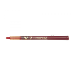287-BOLIGRAFO ROLLER TINTA LIQUIDA V7 ROJO PILOT BX-V7-R
