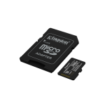 28724-Kingston Technology 256GB microSDXC Canvas Select Plus Gen3 150MB/s A1 (Incluye adaptador de SD)