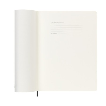 28785-AGENDA 18M 2025-2026 SEMANAL XL (19 X 25 CM) NEGRA TAPA BLANDA MOLESKINE DSB18WN4Y26