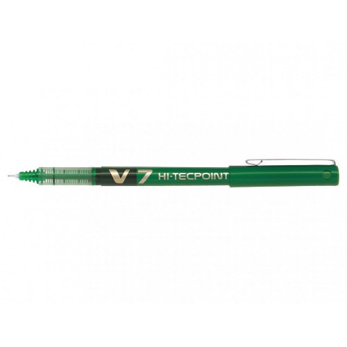 288-BOLIGRAFO ROLLER TINTA LIQUIDA V7 VERDE PILOT BX-V7-G