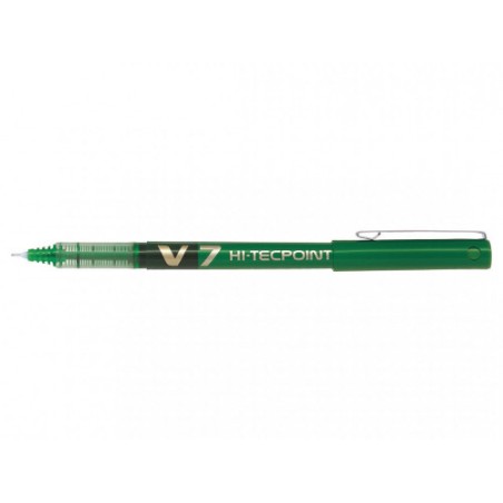 288-BOLIGRAFO ROLLER TINTA LIQUIDA V7 VERDE PILOT BX-V7-G