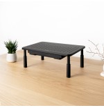 28816-TooQ Soporte Elevador Multiusos para Monitor/Portatil, Negro