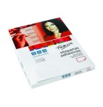 28839-CAJA 100 HOJAS ETIQUETAS ADHESIVAS ILC BLANCA 105X35 FABRISA 15312