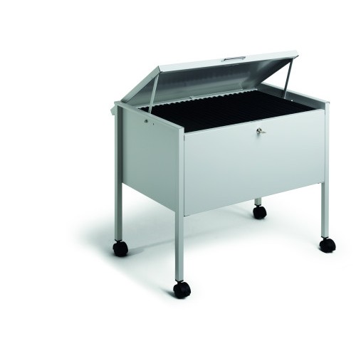28856-Durable 309810 archivador organizador Acero Gris