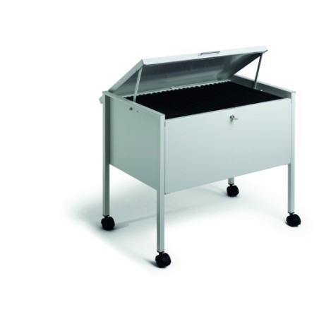 28856-Durable 309810 archivador organizador Acero Gris