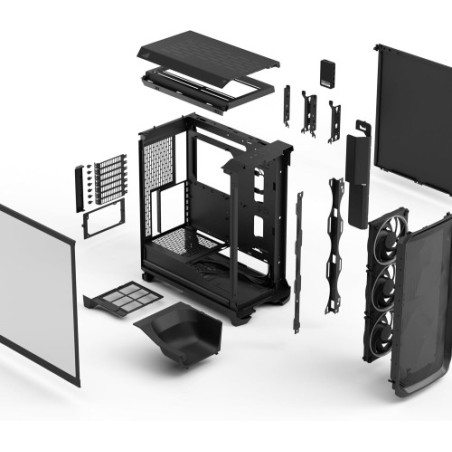 28862-FRACTAL CAJA MESHIFY 3 AMBIENCE PRO RGB BLACK TG LIGHT TINT