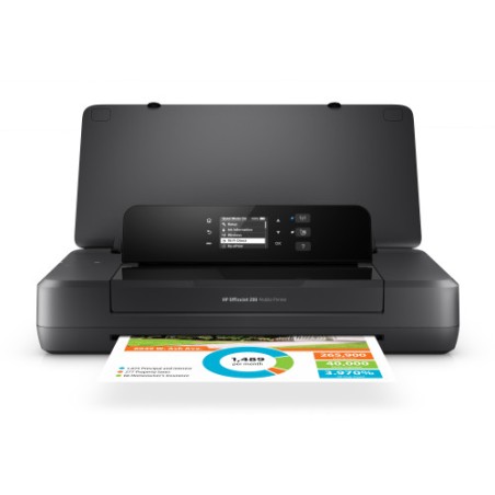 28881-HP Officejet Impresora portatil 200, Estampado, Impresion desde USB frontal