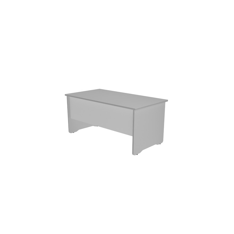 2901-MESA DE OFICINA SERIE WORK 140X80 GRIS / GRIS ROCADA 2001AN02V24