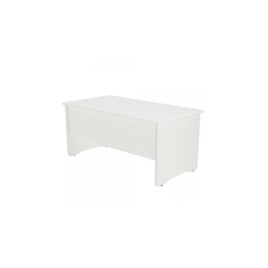 2902-MESA DE OFICINA SERIE WORK 140X80 BLANCO / BLANCO ROCADA 2001AW04V24