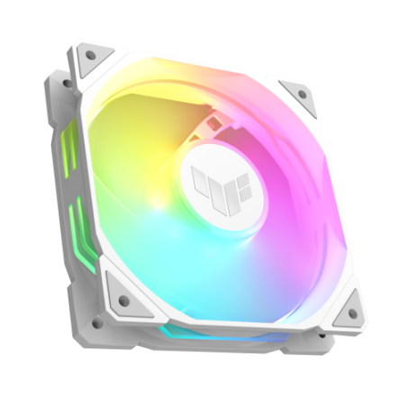 29036-ASUS TUF GAMING TR120 ARGB 3IN1 White Carcasa del ordenador Refrigerador de aire 12 cm Blanco