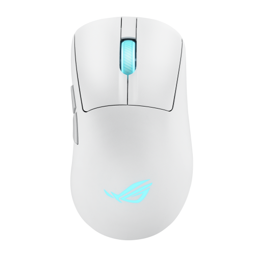 29051-ASUS ROG Keris II Origin WHT raton Juego mano derecha RF Wireless + Bluetooth + USB Type-A Optico 42000 DPI