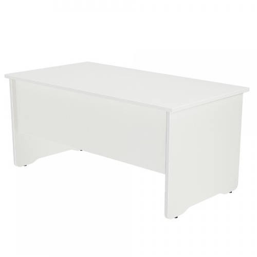 2906-MESA DE OFICINA SERIE WORK 160X80 BLANCO / BLANCO ROCADA 2002AW04V24