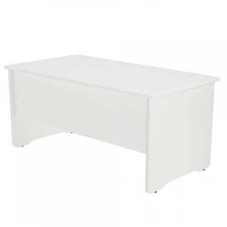 2906-MESA DE OFICINA SERIE WORK 160X80 BLANCO / BLANCO ROCADA 2002AW04V24