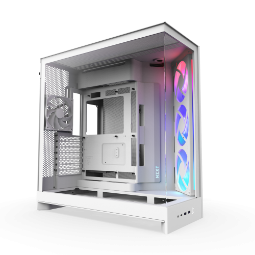 29075-NZXT H9 Flow RGB Midi Tower Blanco