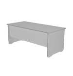 2909-MESA DE OFICINA SERIE WORK 180X80 GRIS / GRIS ROCADA 2003AN02V24