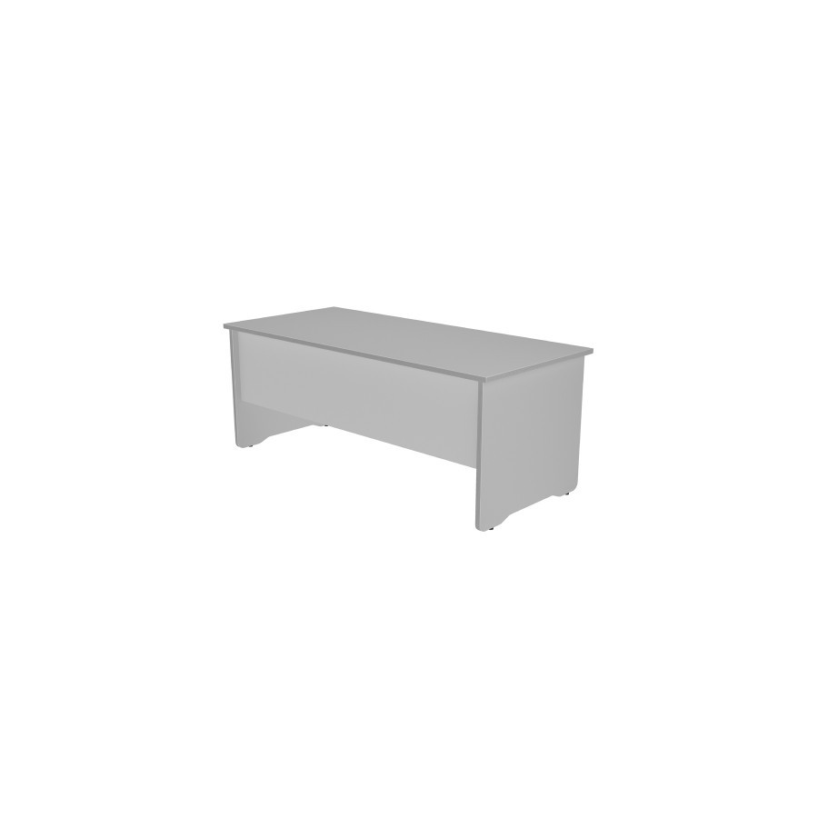 2913-MESA DE OFICINA SERIE WORK 200X80 GRIS / GRIS ROCADA 2004AN02V24