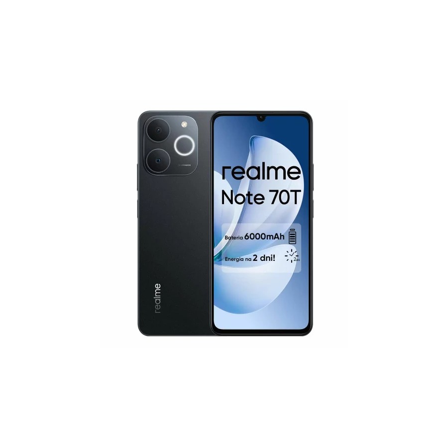 29145-REALME NOTE 70T 128GB 4GB OBSIDIAN BLACK MEA RMX5313 EU