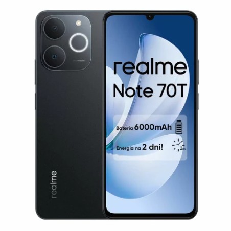 29145-REALME NOTE 70T 128GB 4GB OBSIDIAN BLACK MEA RMX5313 EU