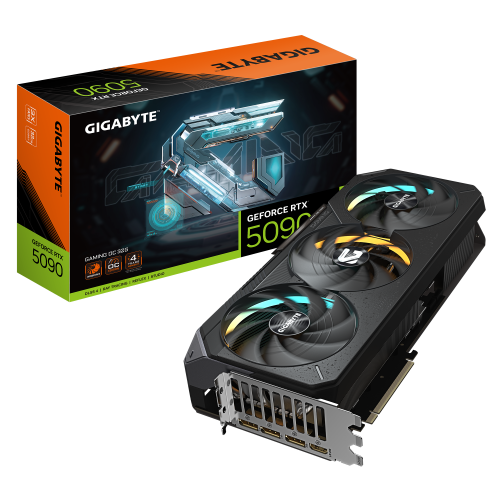 29168-GIGABYTE GeForce RTX 5090 GAMING OC 32G Tarjeta Grafica - 32GB GDDR7, 512 bits, PCI-E 5.0, 2550MHz Core Clock, 3 x