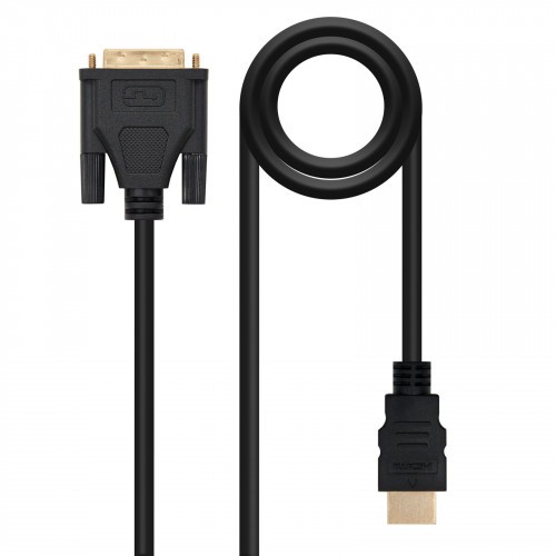 29202-Nanocable CABLE DVI A HDMI DVI18+1/M-HDMI A/M 1.8 M