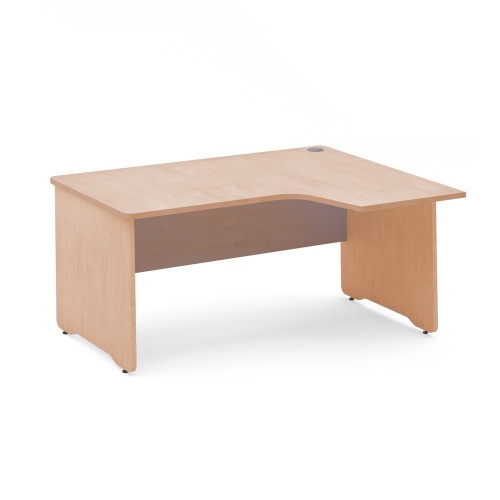 2923-MESA DE OFICINA SERIE WORK CON FORMA DE L DERECHA 180X120 HAYA/HAYA ROCADA 2052AA01V24