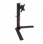 29230-TooQ DB1401TN-B soporte para monitor 81,3 cm (32") Independiente Negro, Rojo