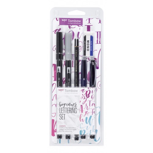 29278-SET LETTERING DE CALIGRAFIA MODELO BEGINNER TOMBOW LS-BEG
