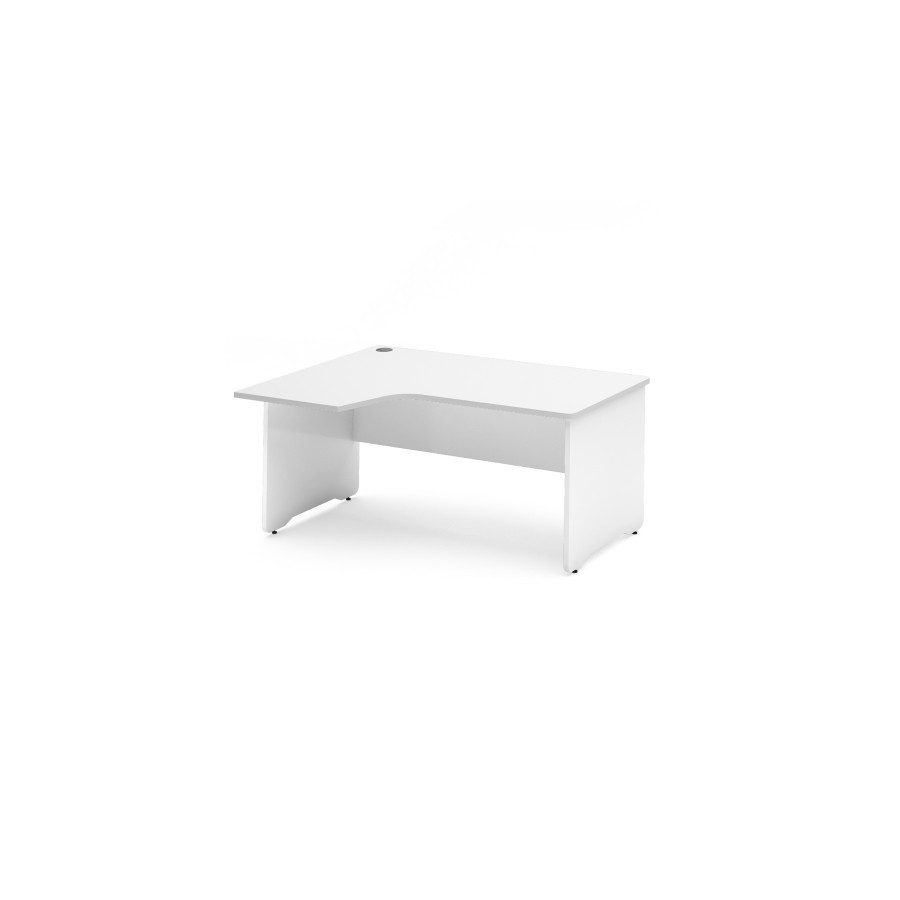 2930-MESA DE OFICINA SERIE WORK CON FORMA DE L IZQUIERDA 160X120 BLANCO/BLANCO ROCADA 2053AW04V24