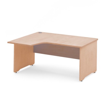 2931-MESA DE OFICINA SERIE WORK CON FORMA DE L IZQUIERDA 180X120 HAYA/HAYA ROCADA 2054AA01V24