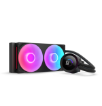 29312-NZXT Kraken Plus RGB 240 Procesador Sistema de refrigeracion liquida todo en uno 12 cm Negro