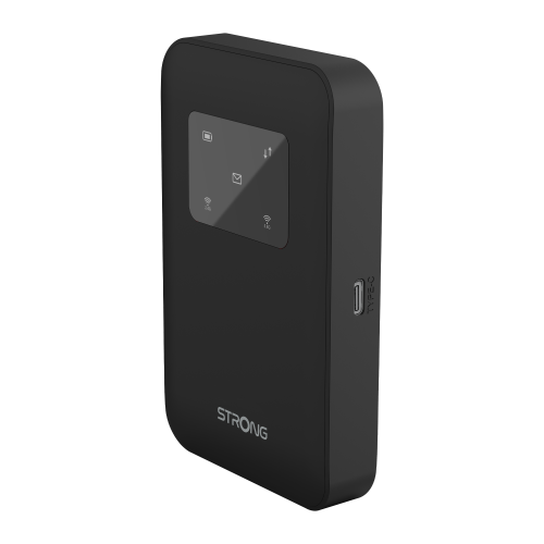 29316-Strong 4G+ LTE MiFi Hotspot Router Wi-Fi 900 router inalambrico Doble banda (2,4 GHz / 5 GHz) Negro