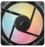 29363-Corsair RS120-R ARGB Carcasa del ordenador Ventilador 12 cm Negro 3 pieza(s)