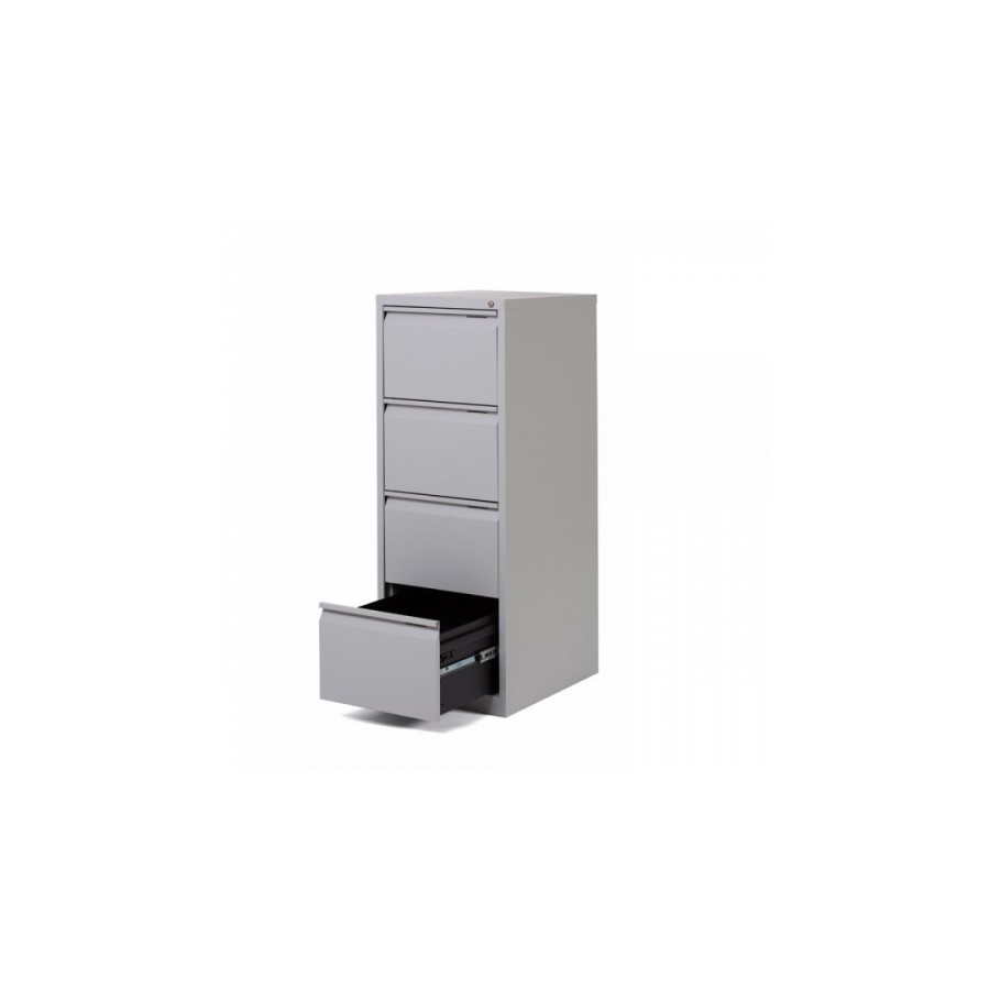 2937-ARCHIVADOR METALICO 4 CAJONES GRIS. MEDIDA: 47X132,1X62,2CM (LARGO X ALTO X PROFUNDO) ROCADA 1652AC00