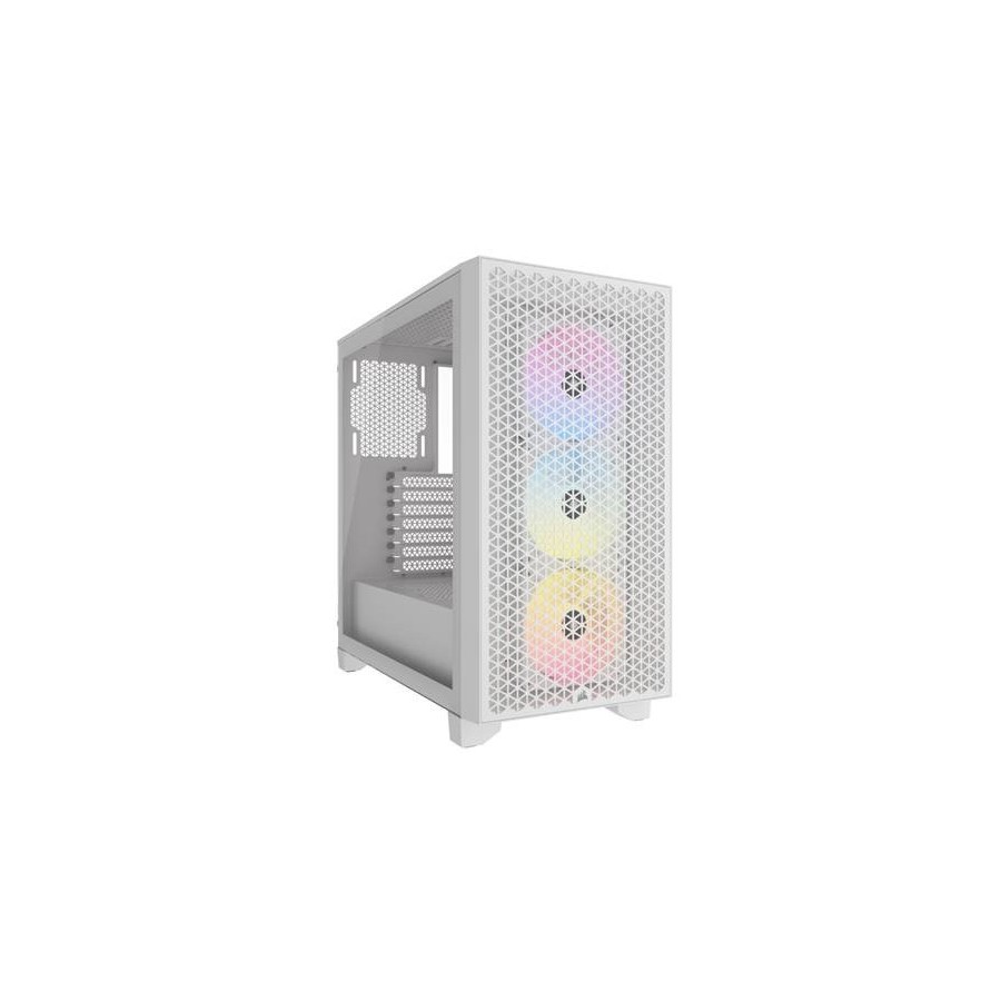 29370-CAJA CORSAIR 3000D AIRFLOW MID-TOWER CRISTAL TEMPLADO BLANCA CC-9011252-WW