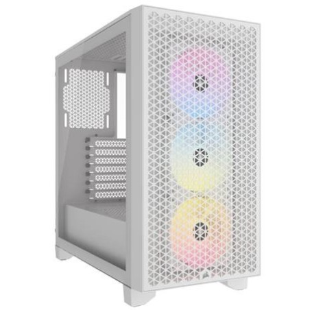 29370-CAJA CORSAIR 3000D AIRFLOW MID-TOWER CRISTAL TEMPLADO BLANCA CC-9011252-WW