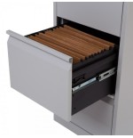 2938-ARCHIVADOR METALICO 4 CAJONES GRIS. MEDIDA: 47X132,1X62,2CM (LARGO X ALTO X PROFUNDO) ROCADA 1652AC00