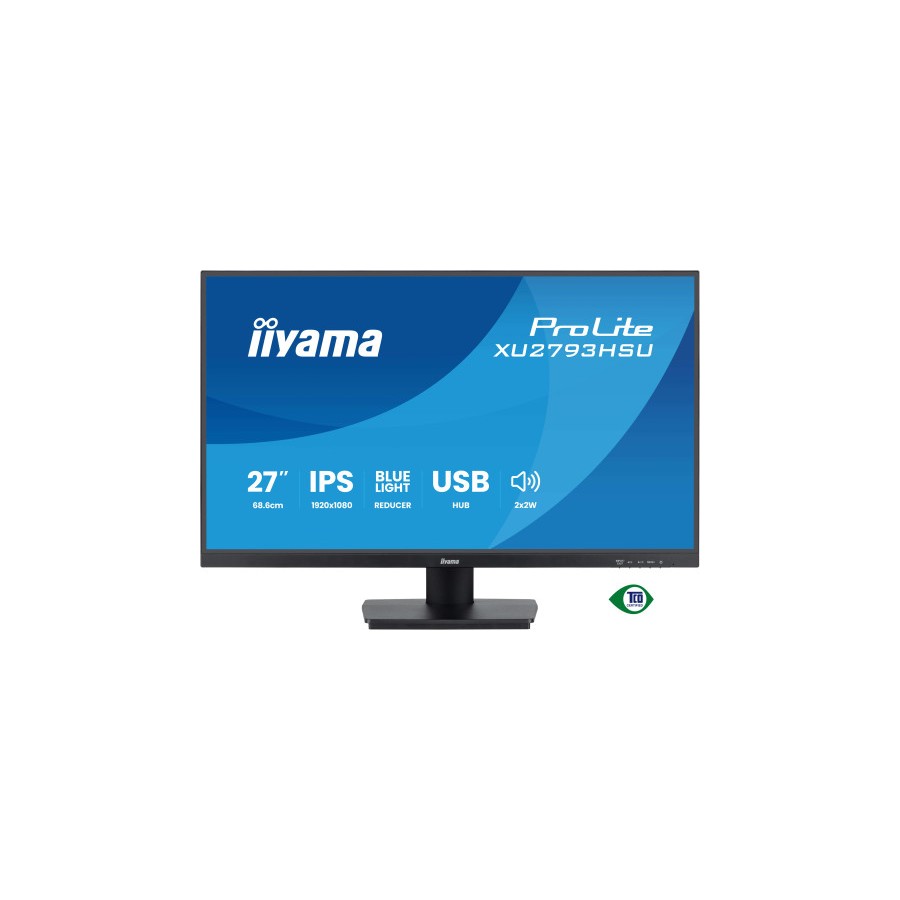 29408-IIYAMA MONITOR PROLITE XU2793HSU-B7, 27" IPS, 1H 1DP, 2x2.0, 100HZ, 300CD