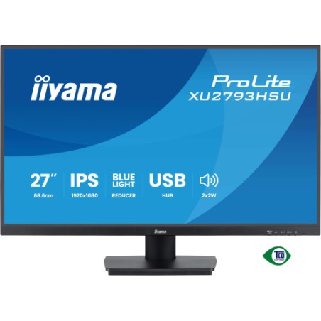 29408-IIYAMA MONITOR PROLITE XU2793HSU-B7, 27" IPS, 1H 1DP, 2x2.0, 100HZ, 300CD