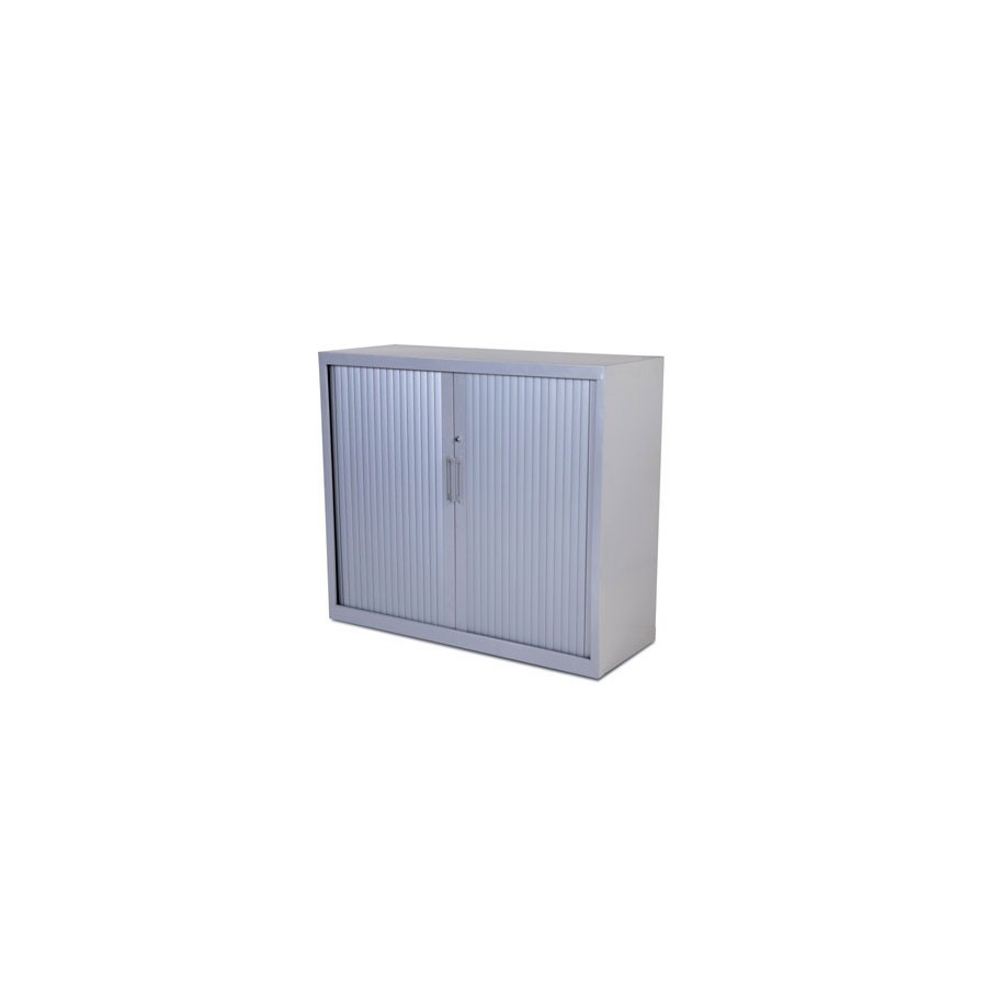 2941-ARMARIO METALICO PERSIANA 105X120X45 INCLUYE 2 BALDAS. COLOR GRIS. MEDIDA 120X105X45CM (LAXALXPR) ROCADA 1501AC00